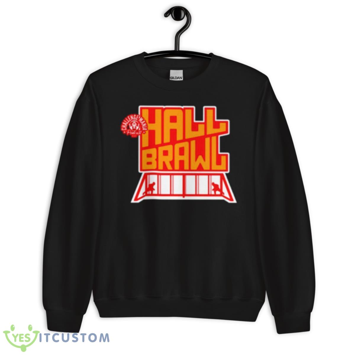 Mark Long Hall Brawl Shirt 3 Mark Long Hall Brawl Shirt - Unisex Crewneck Sweatshirt