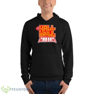 Mark Long Hall Brawl Shirt 9 Mark Long Hall Brawl Shirt - Unisex Fleece Pullover Hoodie