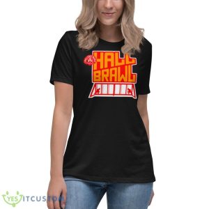 Mark Long Hall Brawl Shirt 11 Mark Long Hall Brawl Shirt - Women's Relaxed Short Sleeve Jersey Tee