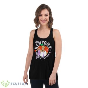 Markquis Nowell Mr. New York King Of The Little Apple Signature Shirt 10 Markquis Nowell Mr. New York King Of The Little Apple Signature Shirt - Women's Flowy Racerback Tank