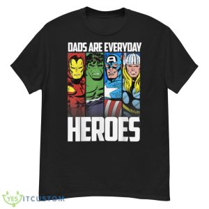 Marvel Avengers Father’s Day Everyday Heroes Graphic Shirt - G500 Men’s Classic T-Shirt