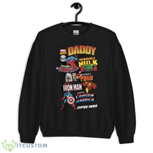 Marvel Avengers Father’s Day Retro Comic Graphic Shirt 8 Marvel Avengers Father’s Day Retro Comic Graphic Shirt - Unisex Crewneck Sweatshirt