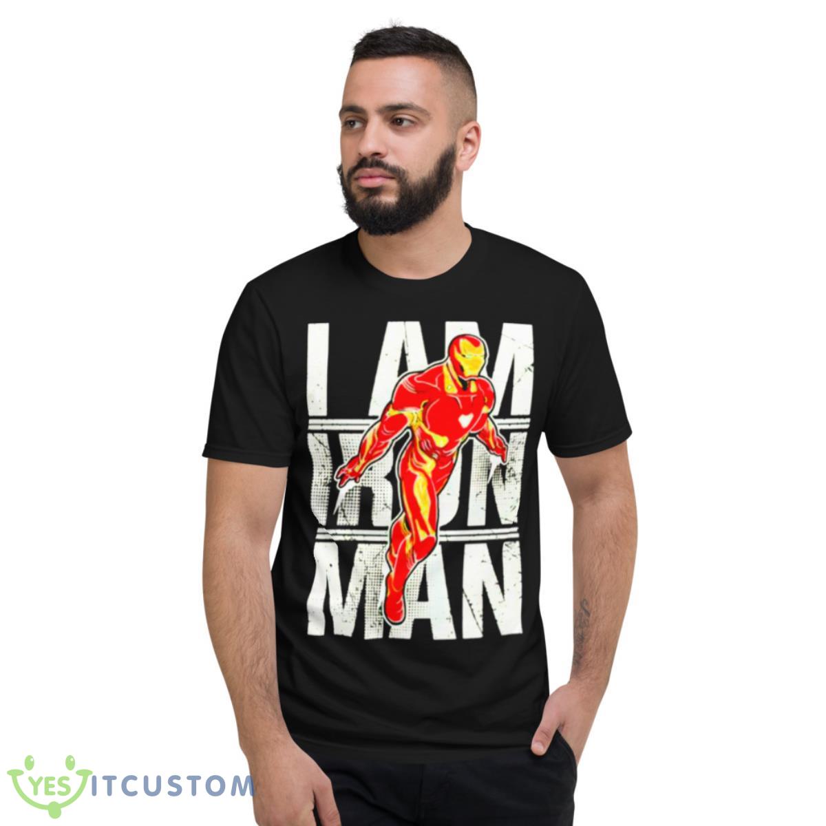 Marvel I Am Iron Man Shirt 2 Marvel I Am Iron Man Shirt - Short Sleeve T-Shirt