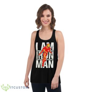 Marvel I Am Iron Man Shirt 10 Marvel I Am Iron Man Shirt - Women's Flowy Racerback Tank