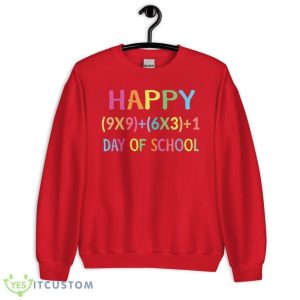 Math Formula 100 Days Of School T-Shirt Product Photo 2