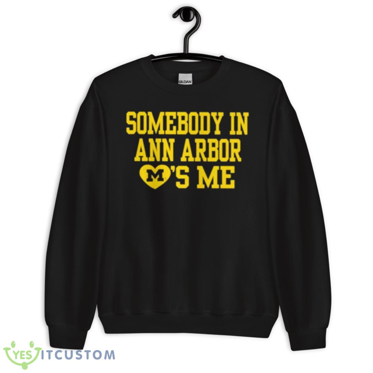 Matthew Altruda Somebody In A2 Loves Me Shirt 3 Matthew Altruda Somebody In A2 Loves Me Shirt - Unisex Crewneck Sweatshirt