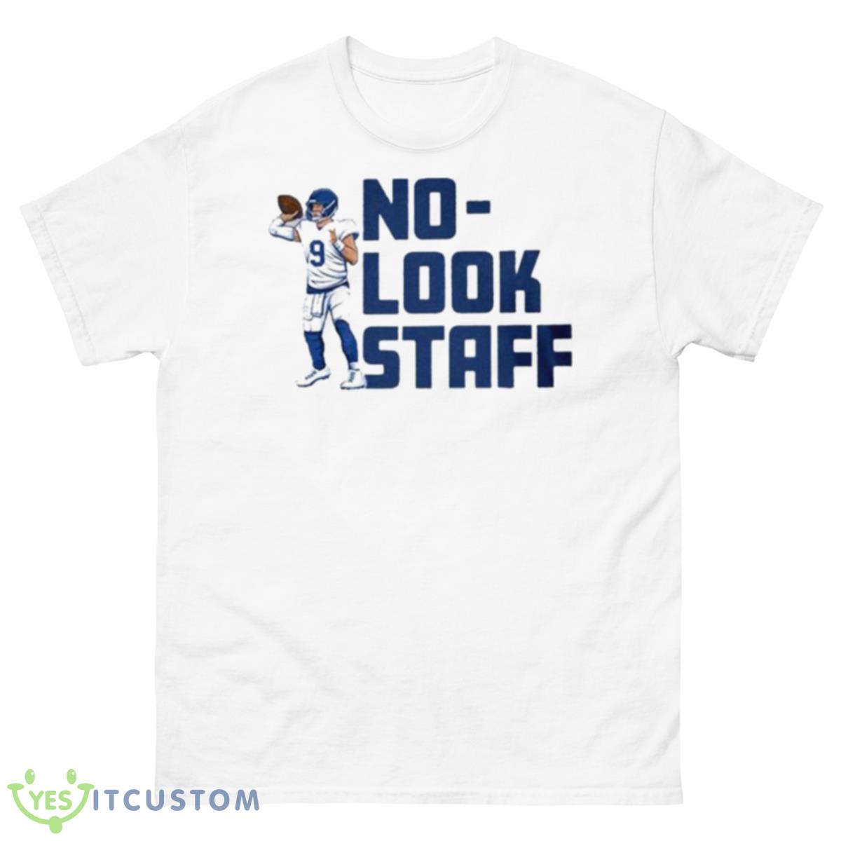 Matthew Stafford No Look Staff Shirt 10 Matthew Stafford No Look Staff Shirt - 500 Men’s Classic Tee Gildan