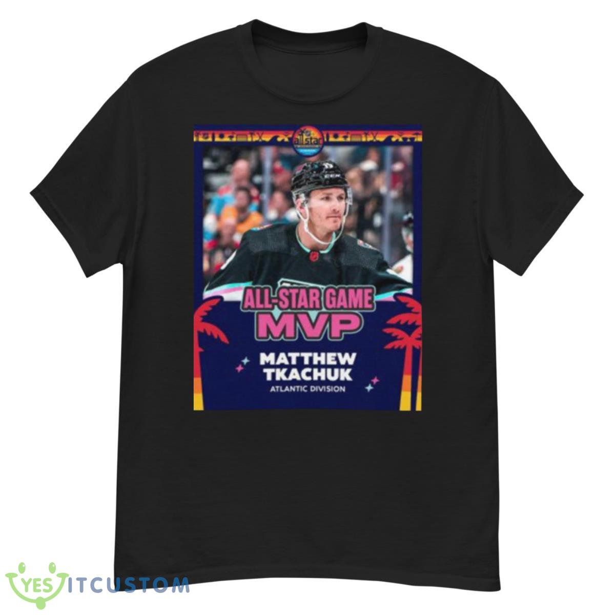 Matthew Tkachuk Florida Panthers 2023 All Star Game Mvp Atlantic Division Shirt 12 Matthew Tkachuk Florida Panthers 2023 All Star Game Mvp Atlantic Division Shirt - G500 Men’s Classic T-Shirt
