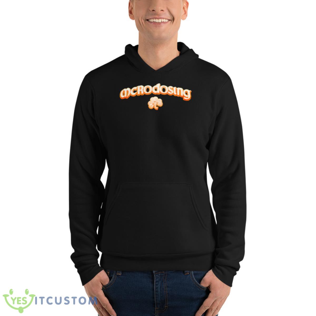 Mcrodosing Shamrock Shirt 4 Mcrodosing Shamrock Shirt - Unisex Fleece Pullover Hoodie