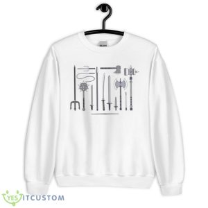 Medieval Weapons Design Shirt 6 Medieval Weapons Design Shirt - Unisex Heavy Blend Crewneck Sweatshirt