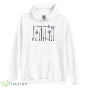 Medieval Weapons Design Shirt 7 Medieval Weapons Design Shirt - Unisex Heavy Blend Hooded Sweatshirt