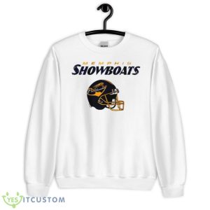 Memphis Showboats Helmet Shirt - Unisex Heavy Blend Crewneck Sweatshirt