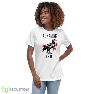 Mercy Me Alkaline Trio Shirt 9 Mercy Me Alkaline Trio Shirt - Women's Relaxed Short Sleeve Jersey Tee