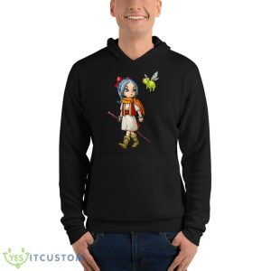 Mia From Dragon Quest Shirt - Unisex Fleece Pullover Hoodie