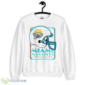 Miami Manatees Football Shirt - Unisex Heavy Blend Crewneck Sweatshirt
