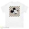 Mickey Checkered Disney Vintage Shirt - 500 Men’s Classic Tee Gildan