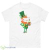 Mid Century Leprechaun Patrick’s Day Shirt - 500 Men’s Classic Tee Gildan