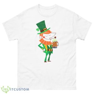 Mid Century Leprechaun Patrick’s Day Shirt - 500 Men’s Classic Tee Gildan