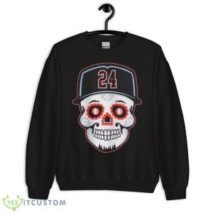 Miguel Cabrera 24 Sugar Skull DetroiShirt 8 Miguel Cabrera 24 Sugar Skull DetroiShirt - Unisex Crewneck Sweatshirt