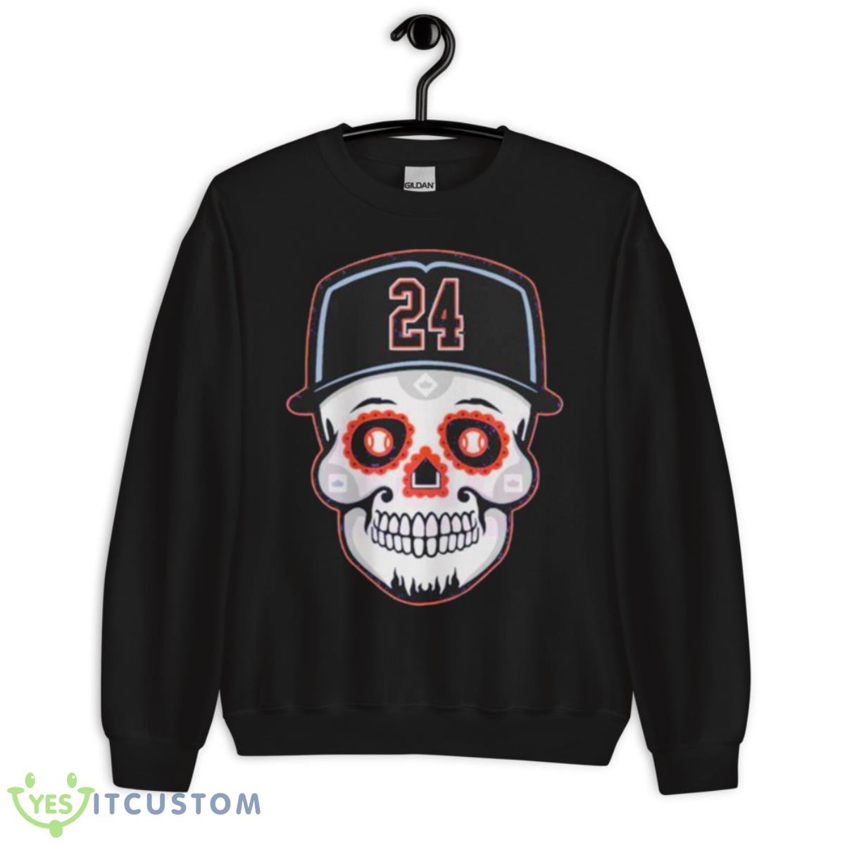 Miguel Cabrera 24 Sugar Skull DetroiShirt 13 Miguel Cabrera 24 Sugar Skull DetroiShirt - Unisex Crewneck Sweatshirt