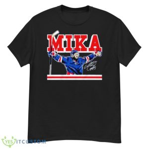 Mika Zibanejad MIKA NYC Hockey Signature Shirt - G500 Men’s Classic T-Shirt