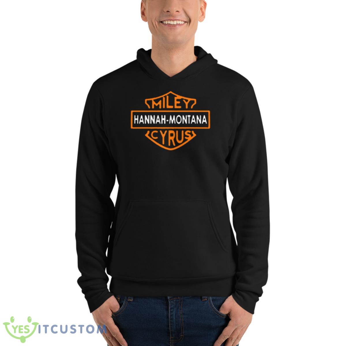Miley Hannah Montana Cyrus Shirt 13 Miley Hannah Montana Cyrus Shirt - Unisex Fleece Pullover Hoodie