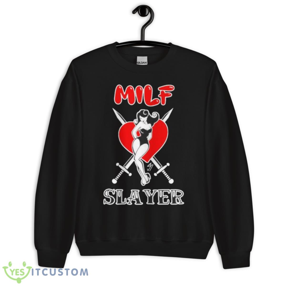 Milf Slayer Slim Seven Shirt 3 Milf Slayer Slim Seven Shirt - Unisex Crewneck Sweatshirt