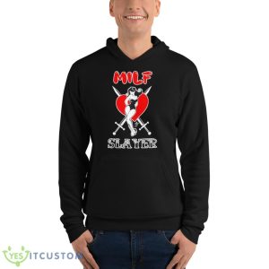Milf Slayer Slim Seven Shirt 9 Milf Slayer Slim Seven Shirt - Unisex Fleece Pullover Hoodie