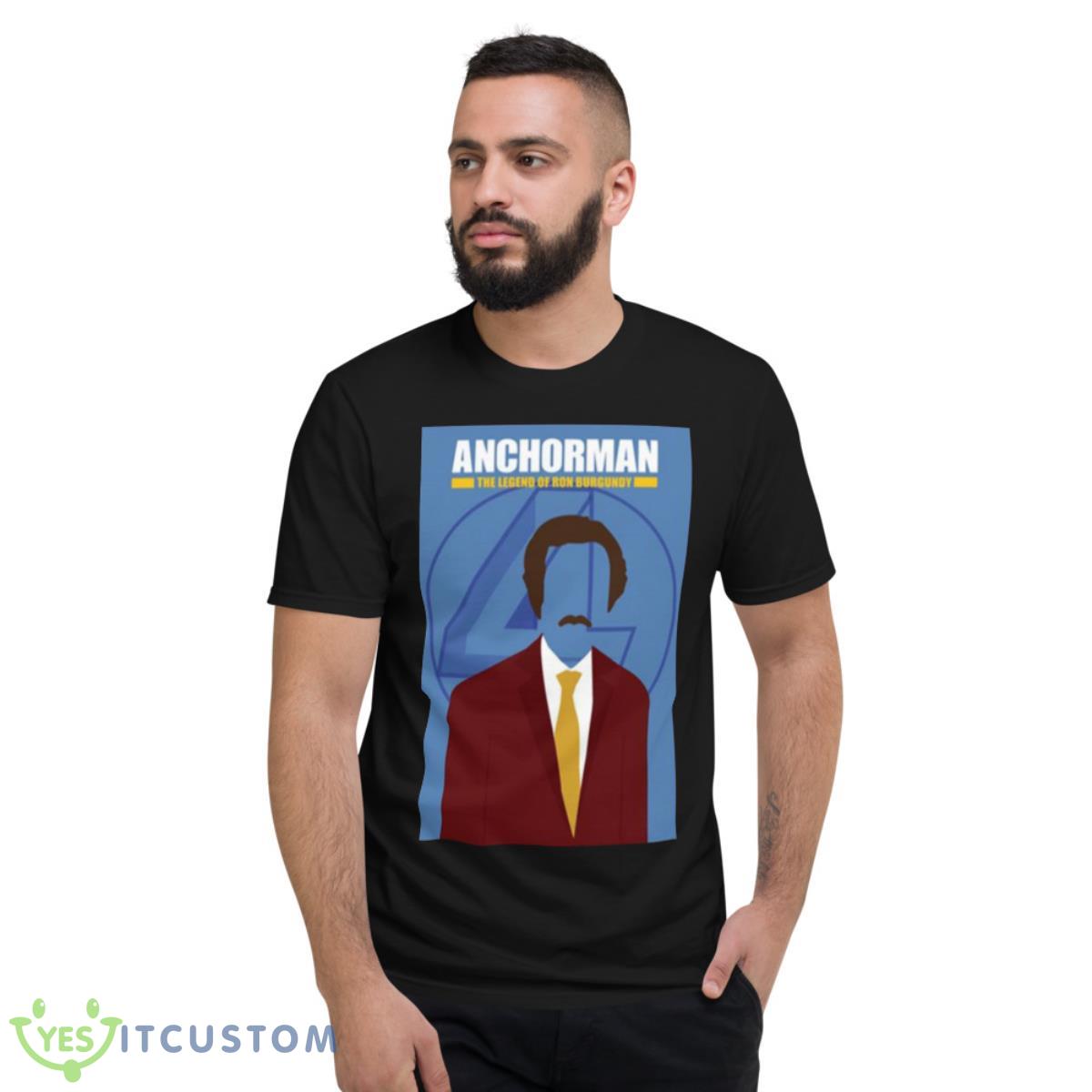 Minimalistic Anchorman Ron Burgundy Shirt 13 Minimalistic Anchorman Ron Burgundy Shirt - Short Sleeve T-Shirt