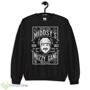 Minnesota Wild Sotastick Middsy’s Muzzy Gang Shirt - Unisex Crewneck Sweatshirt