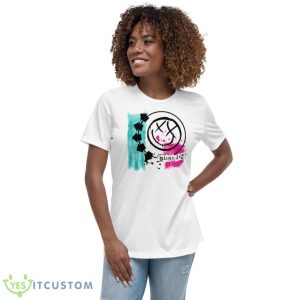 Miss You Blink 182 Logo Shirt 9 Miss You Blink 182 Logo Shirt - Women's Relaxed Short Sleeve Jersey Tee