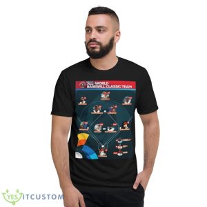 Mlb All World Baseball Classic Team Shirt 7 Mlb All World Baseball Classic Team Shirt - Short Sleeve T-Shirt