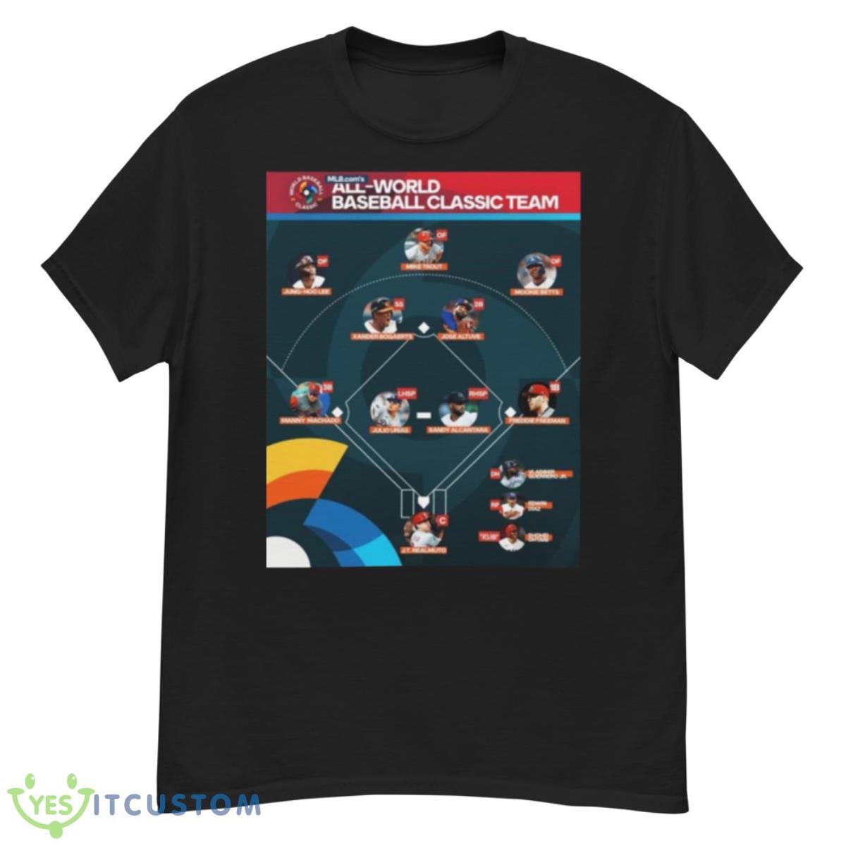 Mlb All World Baseball Classic Team Shirt 12 Mlb All World Baseball Classic Team Shirt - G500 Men’s Classic T-Shirt