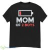 Mom Of 2 Boys Shirt Gift From Son Mothers Day Birthday Women Shirt - G500 Men’s Classic T-Shirt