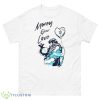 Money Over Love Shirt - 500 Men’s Classic Tee Gildan