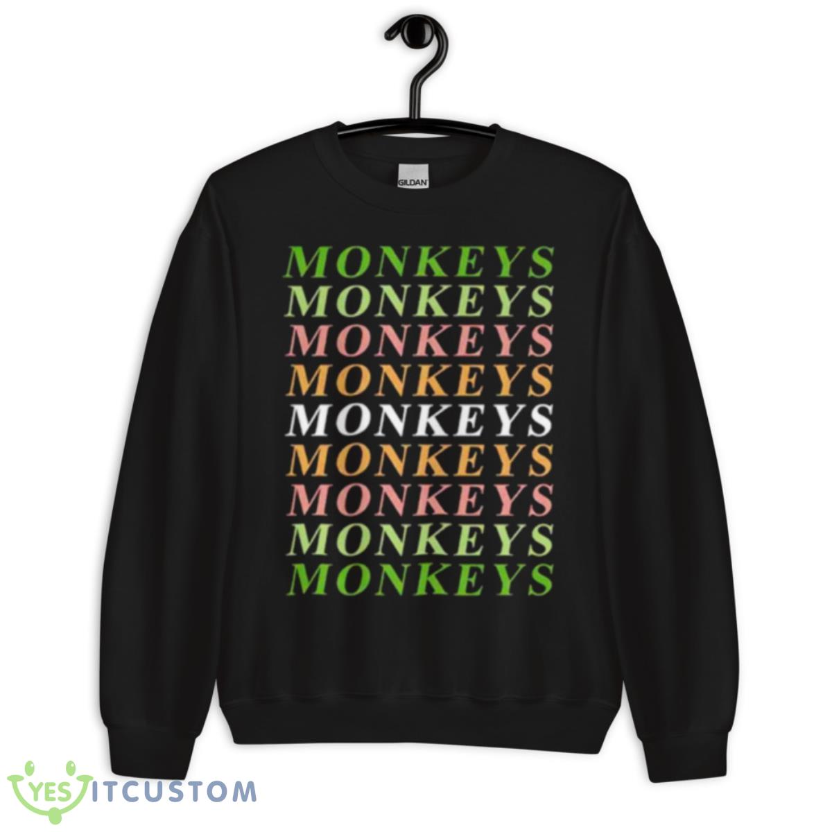 Monkeys X Millinsky Shirt 3 Monkeys X Millinsky Shirt - Unisex Crewneck Sweatshirt