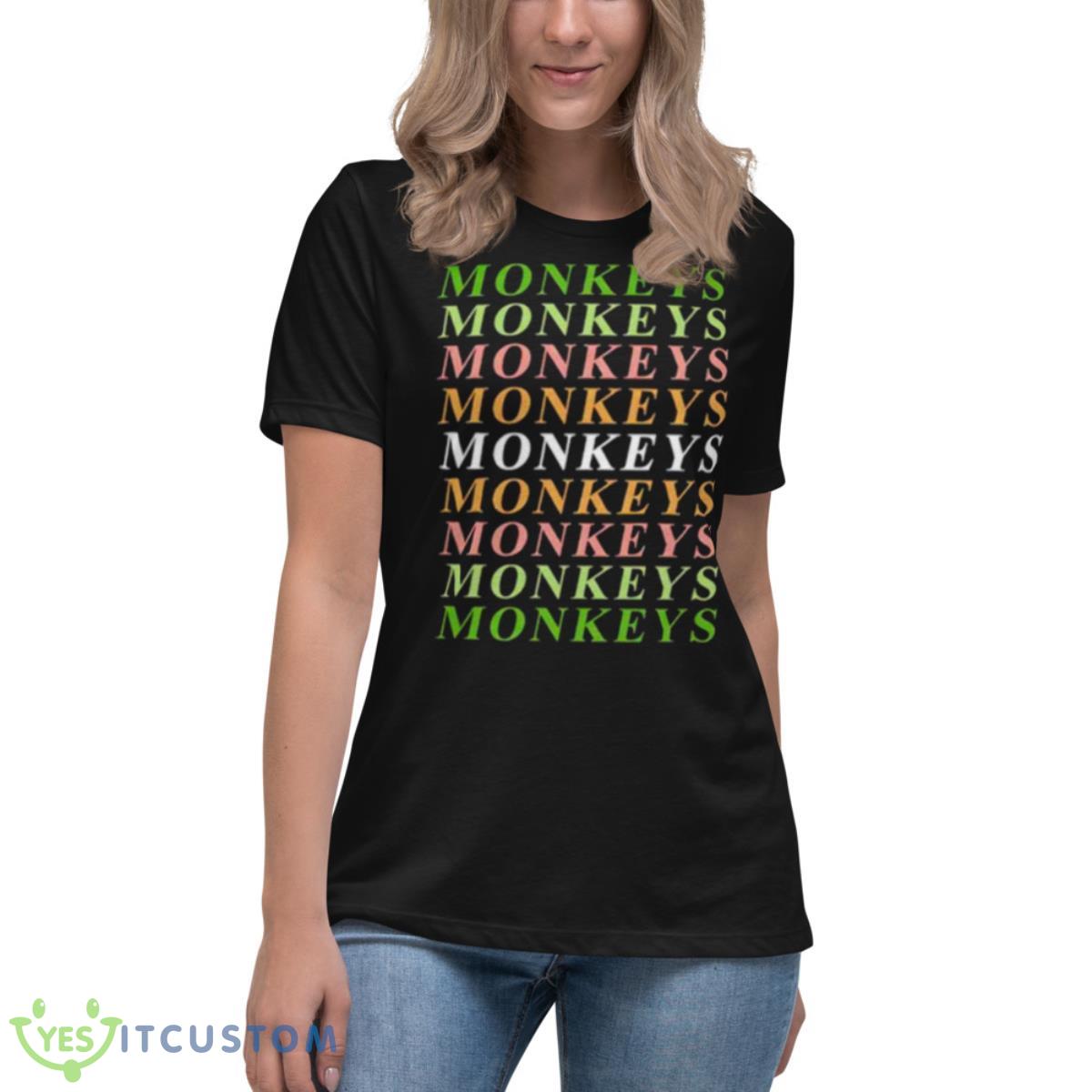 Monkeys X Millinsky Shirt 6 Monkeys X Millinsky Shirt - Women's Relaxed Short Sleeve Jersey Tee