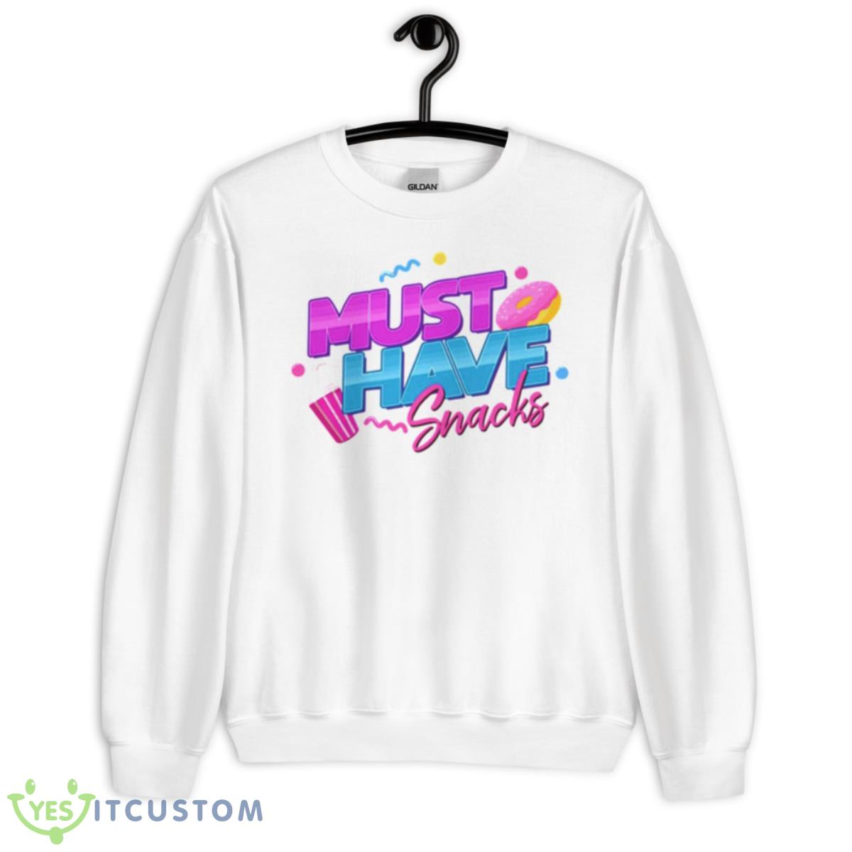 More Jstu Must Have Snacks Shirt 2 More Jstu Must Have Snacks Shirt - Unisex Heavy Blend Crewneck Sweatshirt