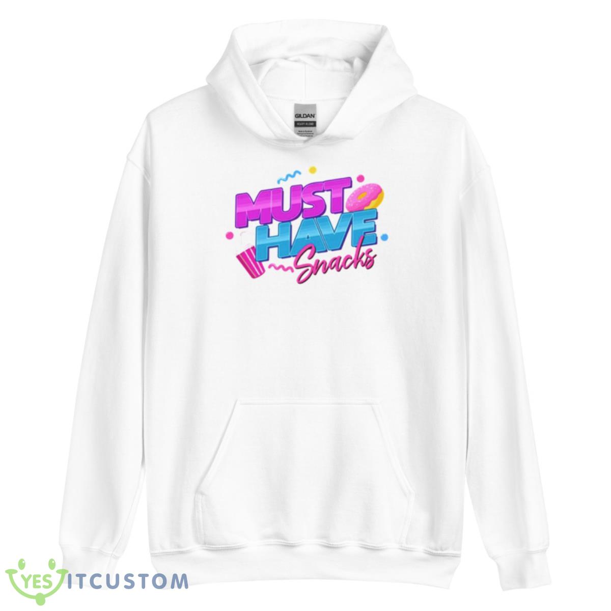 More Jstu Must Have Snacks Shirt 11 More Jstu Must Have Snacks Shirt - Unisex Heavy Blend Hooded Sweatshirt