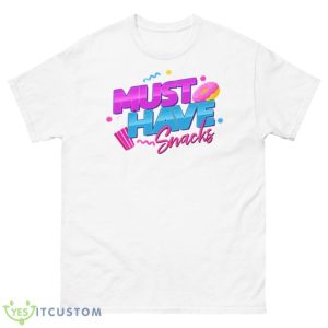 More Jstu Must Have Snacks Shirt - 500 Men’s Classic Tee Gildan