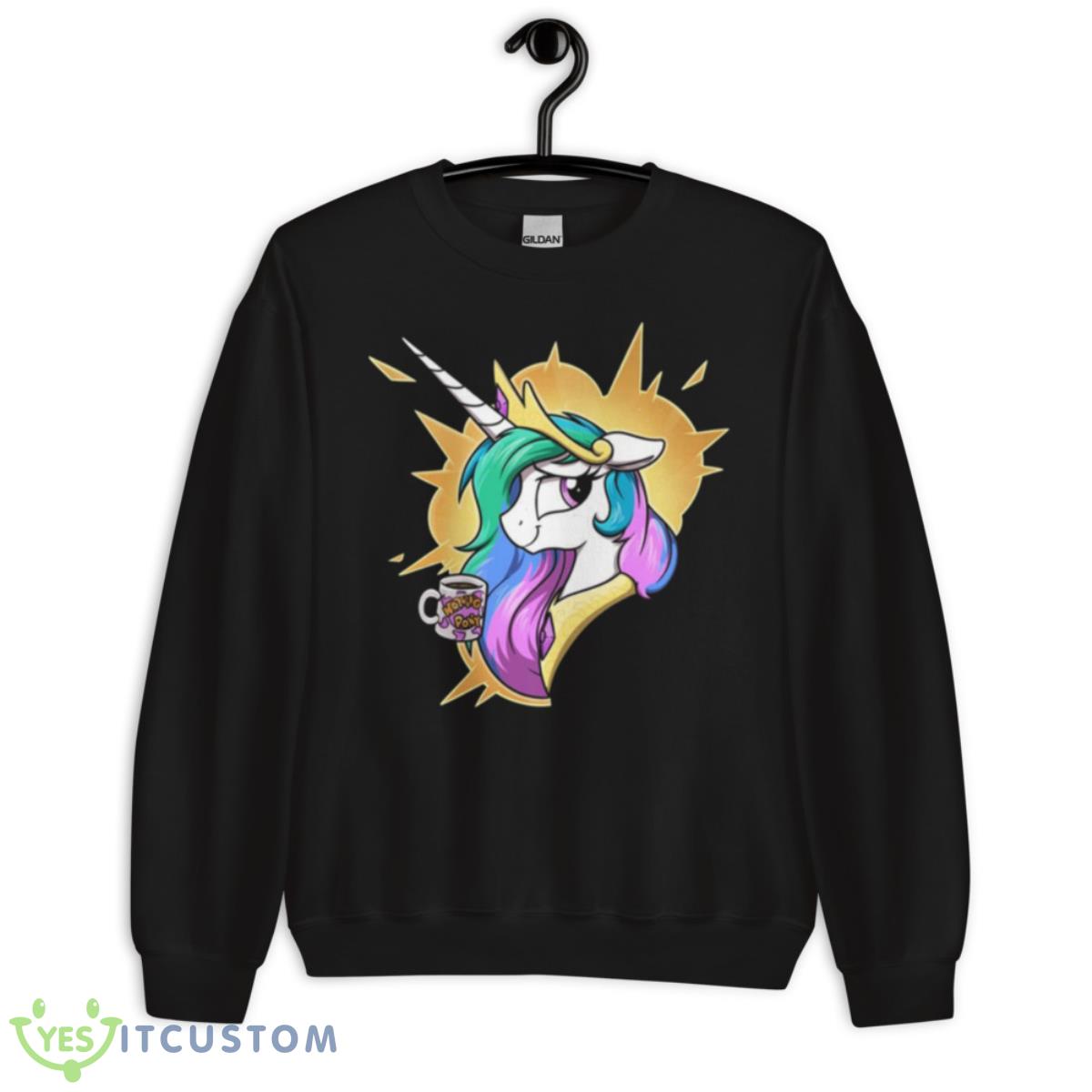 Morning Pony Celestia My Little Pony Shirt 3 Morning Pony Celestia My Little Pony Shirt - Unisex Crewneck Sweatshirt