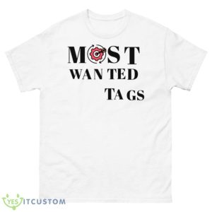 Most Wanted Tags Shirt - 500 Men’s Classic Tee Gildan