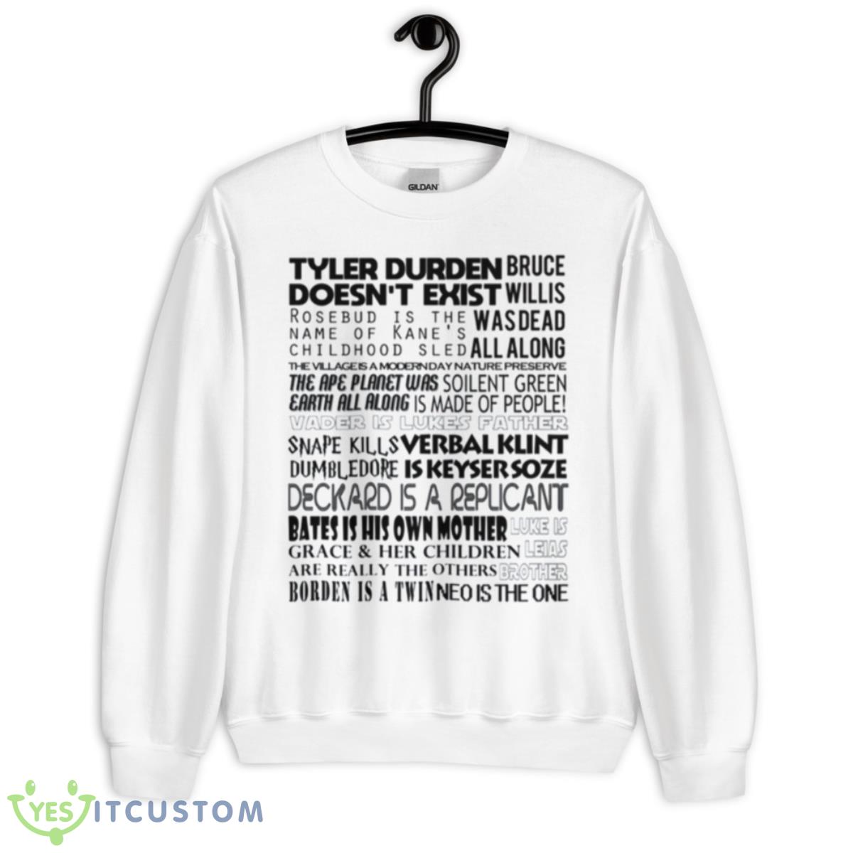 Movie Spoilers Graphic Citizen Kane Shirt 2 Movie Spoilers Graphic Citizen Kane Shirt - Unisex Heavy Blend Crewneck Sweatshirt