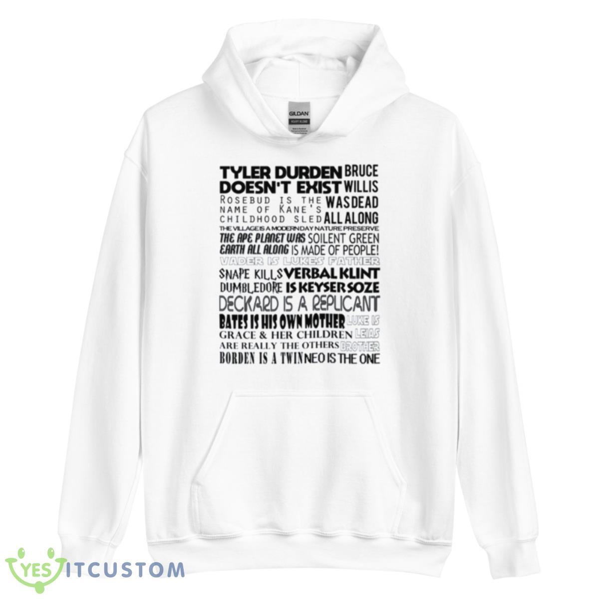 Movie Spoilers Graphic Citizen Kane Shirt 3 Movie Spoilers Graphic Citizen Kane Shirt - Unisex Heavy Blend Hooded Sweatshirt