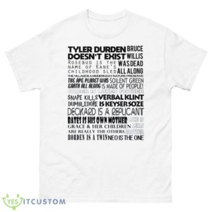 Movie Spoilers Graphic Citizen Kane Shirt - 500 Men’s Classic Tee Gildan