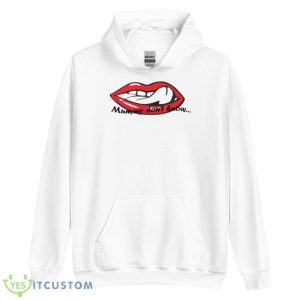 Mummy Don’t Know Sam Smith Unholy Lips Shirt - Unisex Heavy Blend Hooded Sweatshirt