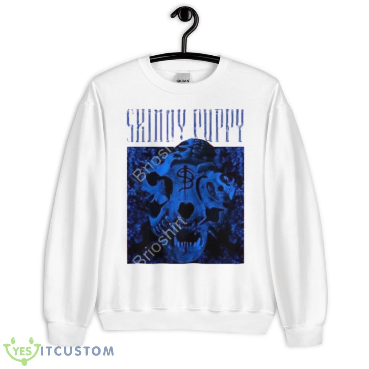 Mutant Skulls Skinny Puppy Shirt 2 Mutant Skulls Skinny Puppy Shirt - Unisex Heavy Blend Crewneck Sweatshirt
