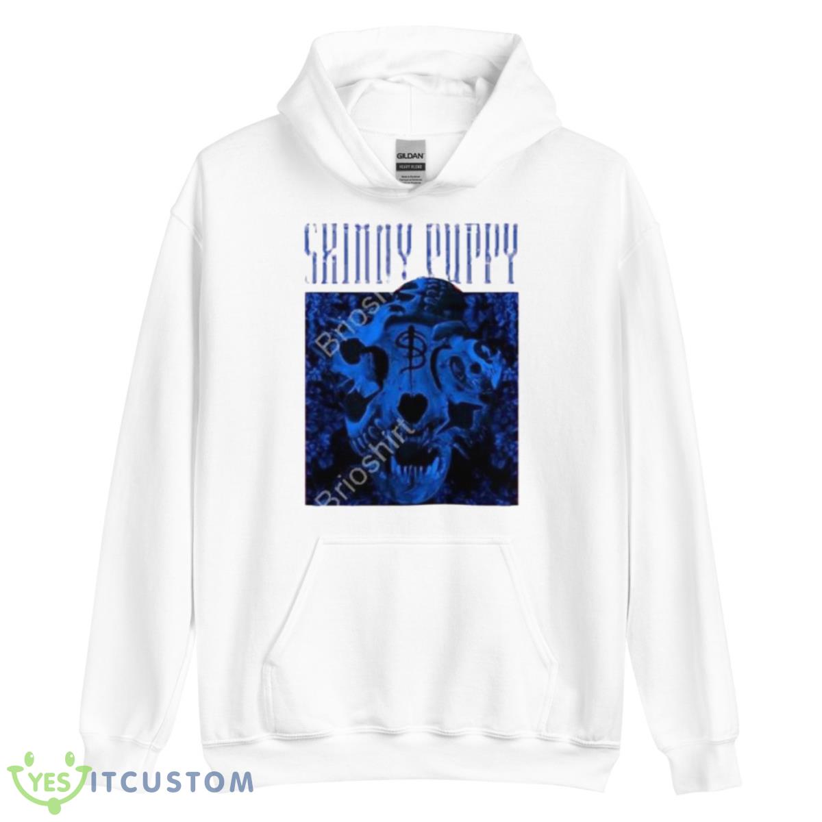 Mutant Skulls Skinny Puppy Shirt 11 Mutant Skulls Skinny Puppy Shirt - Unisex Heavy Blend Hooded Sweatshirt
