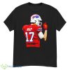 MVP Josh Allen 17 Buffalo Bills Fire Hand Shirt - G500 Men’s Classic T-Shirt