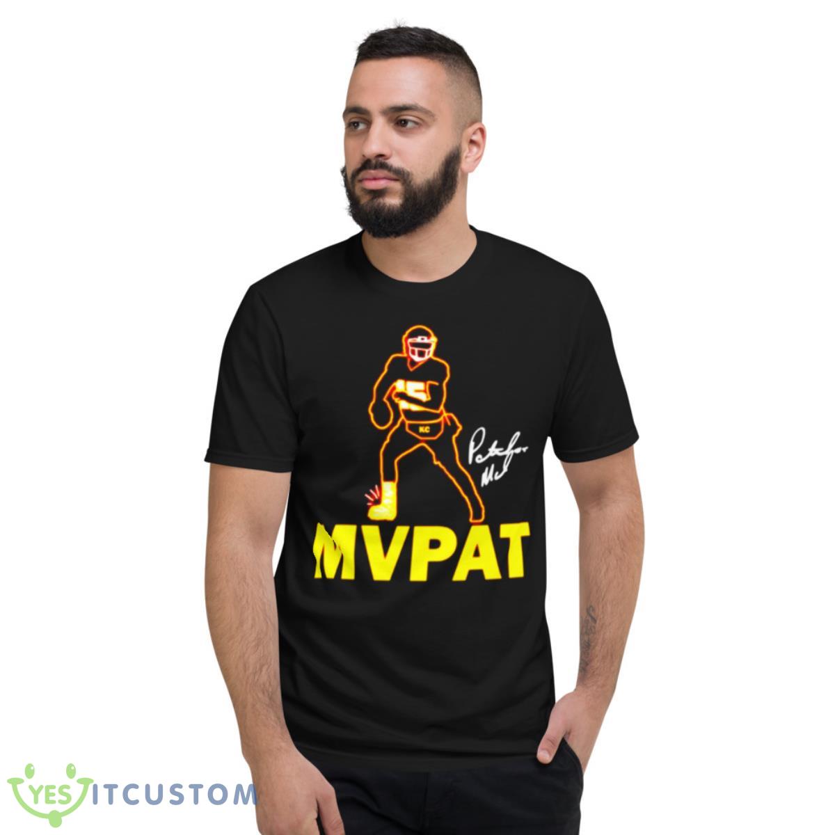 Mvpat Patrick Mahomes KC Shirt 2 Mvpat Patrick Mahomes KC Shirt - Short Sleeve T-Shirt
